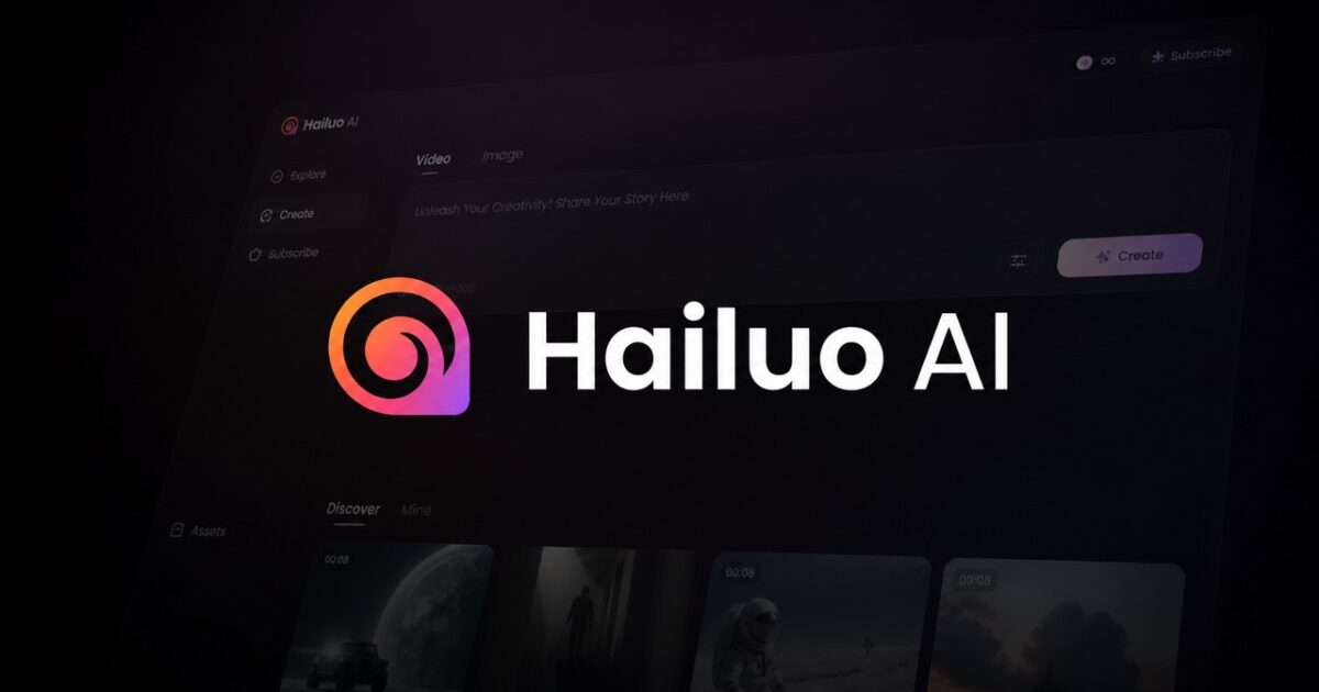 Hailuo AI profile cover featuring the official MiniMax Hailuo AI video generation brand assets